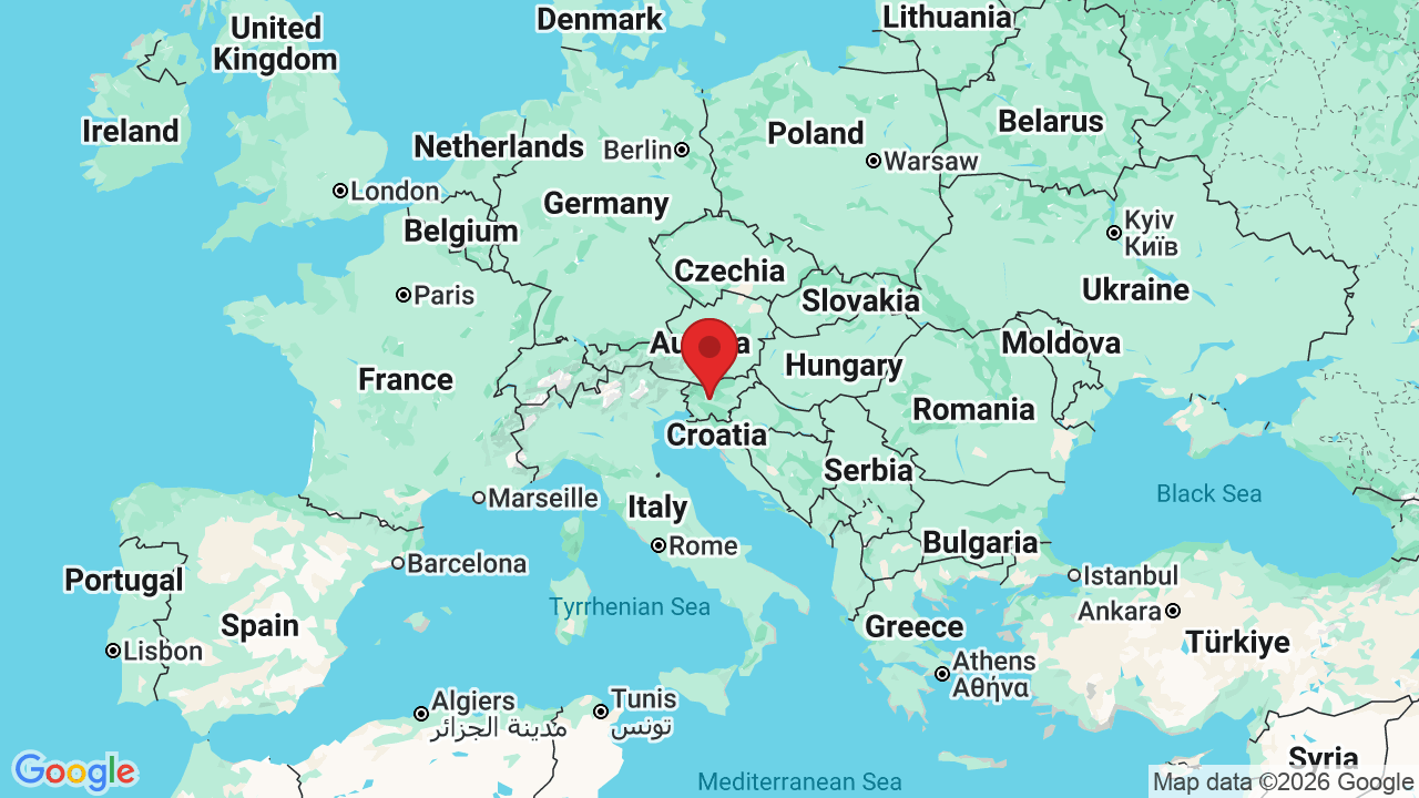 Map: Institute of Oncology Ljubljana