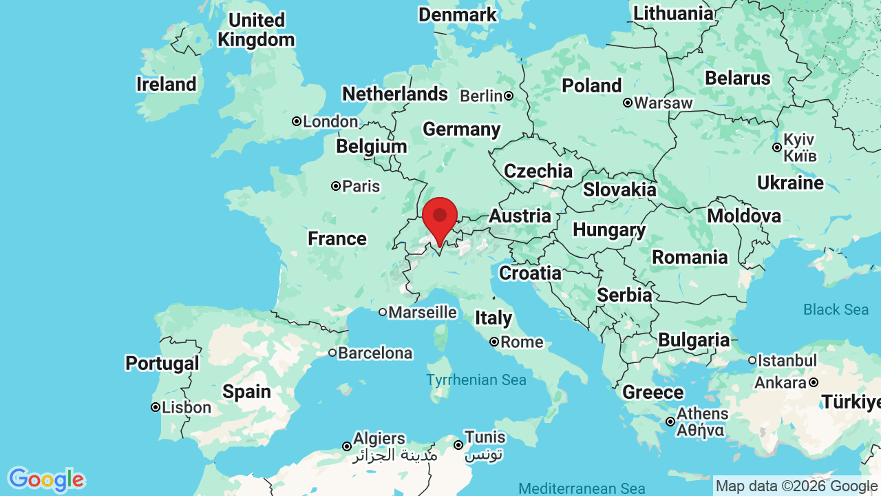 Map: Oncology Institute of Southern Switzerland