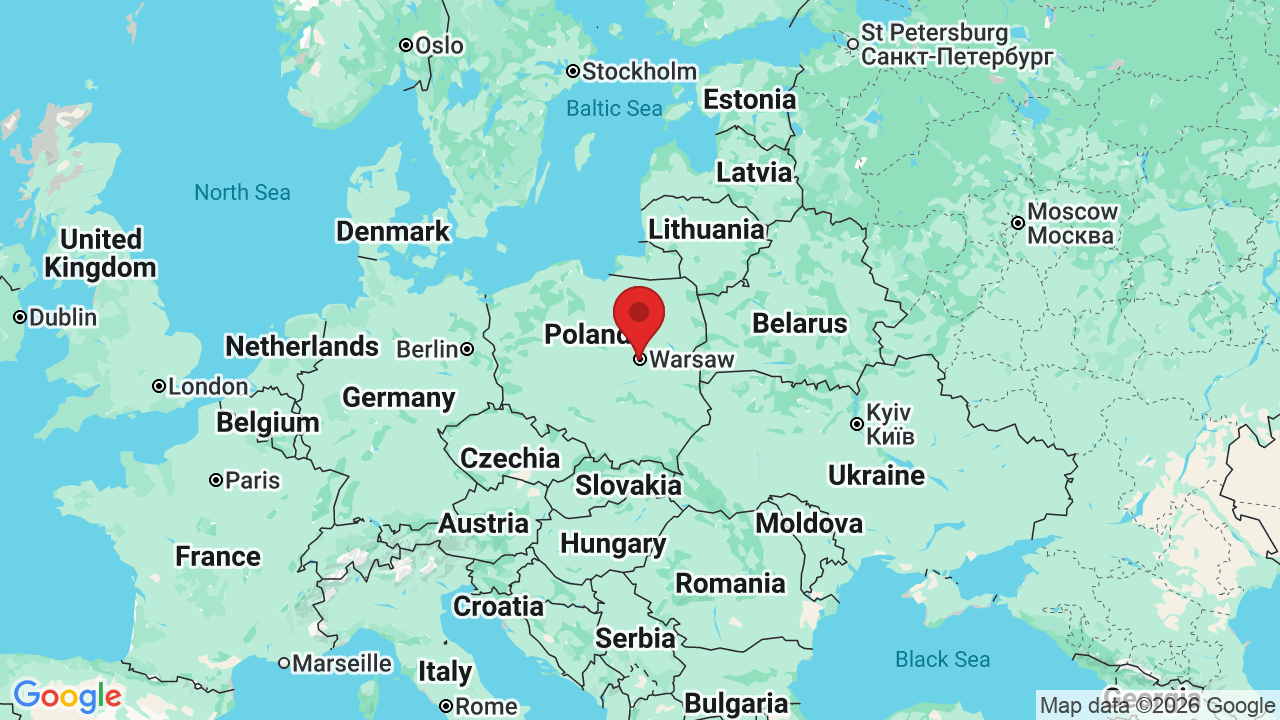 Map: Maria Sklodowska-Curie National Research Institute of Oncology