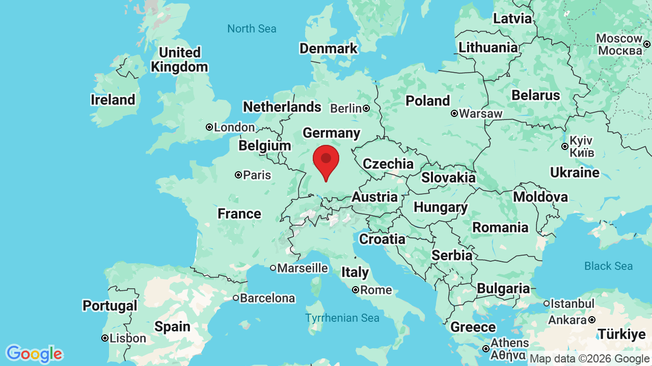 Map: Comprehensive Cancer Centre Ulm